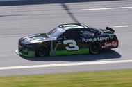 NASCAR Xfinity Series driver Jeffrey Earnhardt (3) leads the field during the Ag-Pro 300 at Talladega Superspeedway. Mandatory Credit: Jasen Vinlove-Imagn Images - Source: Imagn Images